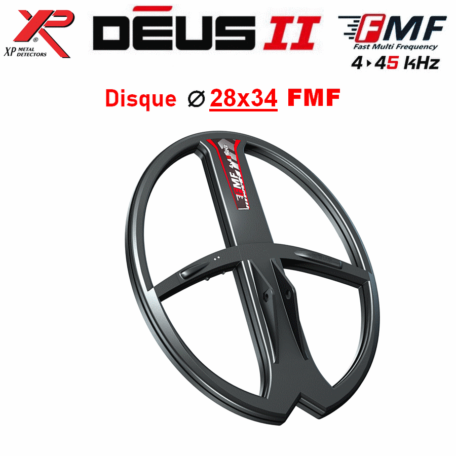 Disque XP DEUS 2 - 34x28 cm FMF