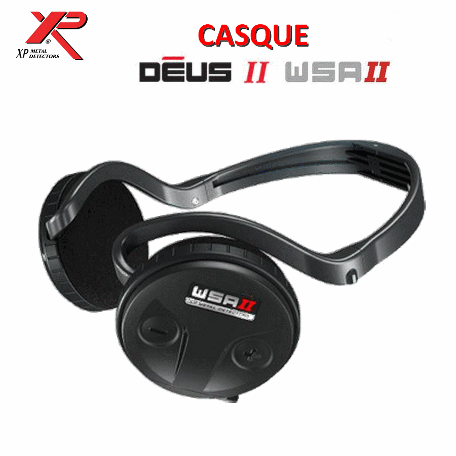 Casque Audio Sans Fil XP WSAUDIO Pour Détecteur De Métaux ORX - Étanche, Pliable, Léger, Module Amovible