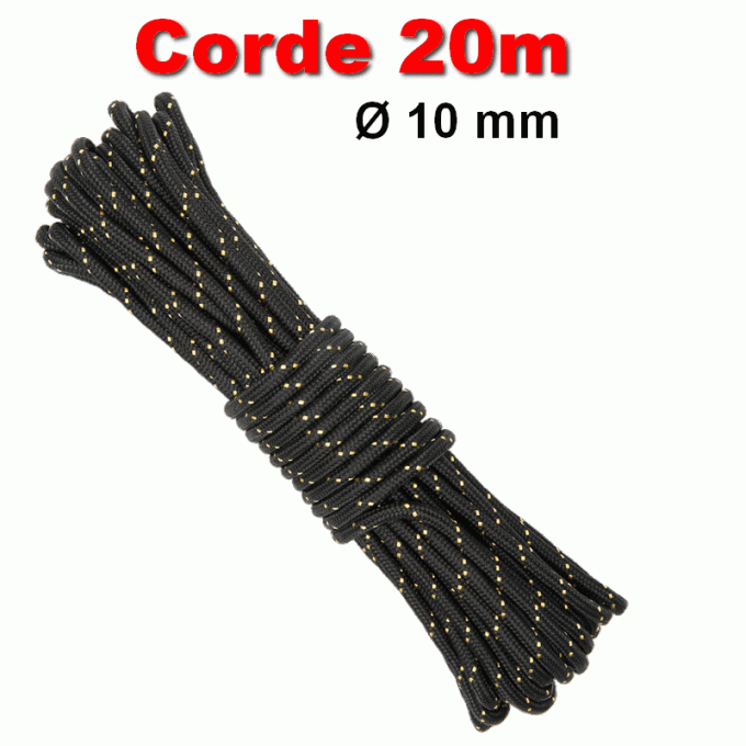 Corde 20 métres - Ø 10mm - 