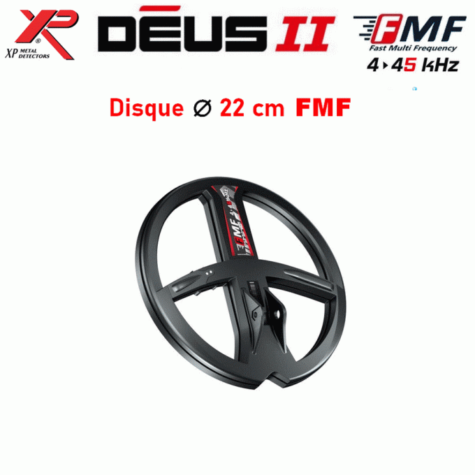 Disque XP DEUS 2 - 22 cm FMF