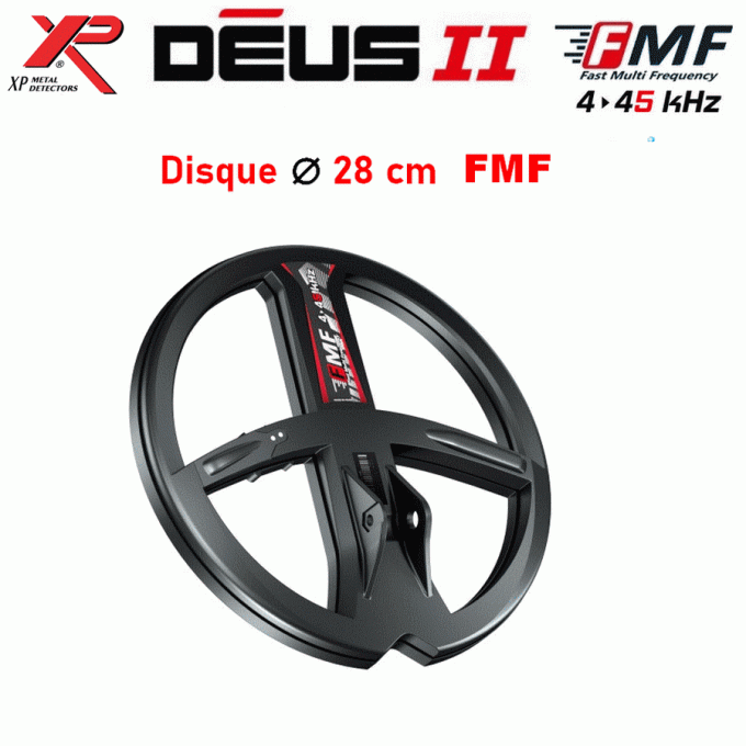 Disque XP DEUS 2 - FMF - 28. cm