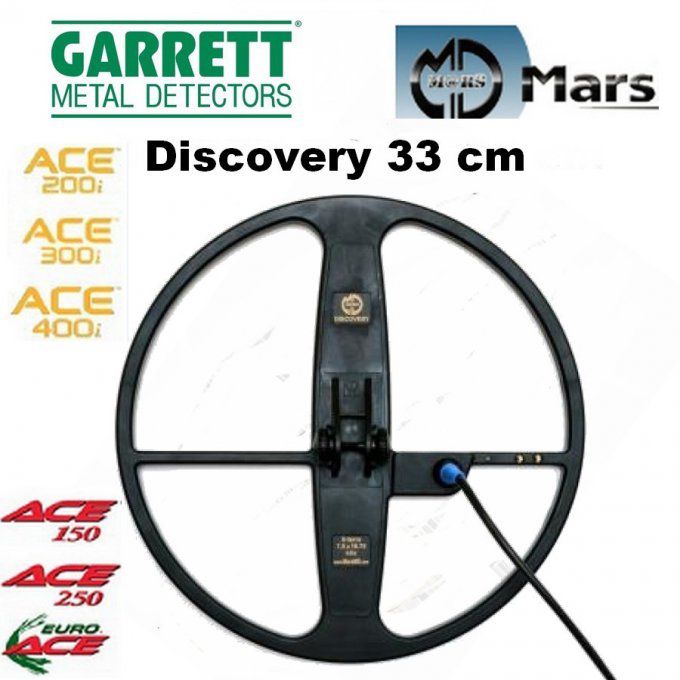 Disque MARS Discovery 33 cm pour Garrett ACE