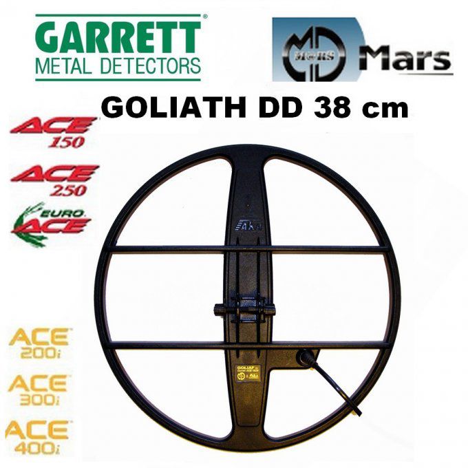 Disque MARS Goliath 38 cm pour Garrett ACE