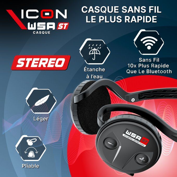 Détecteur XP ICON - RC - 28 FMF - WSA ST