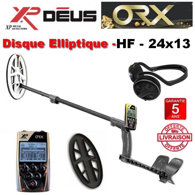 DÉTECTEUR DE MÉTAUX ORX  - Elliptique 24/13 HF -