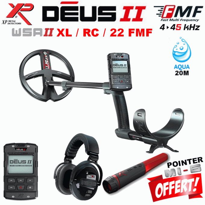  XP DÉUS 2 - 22 FMF - WSA 2 XL - RC - Mi6 offert