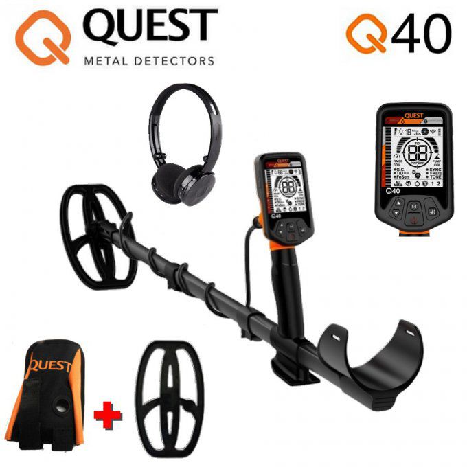 Quest Q40 + casque sans fil + Disque DD 22x16