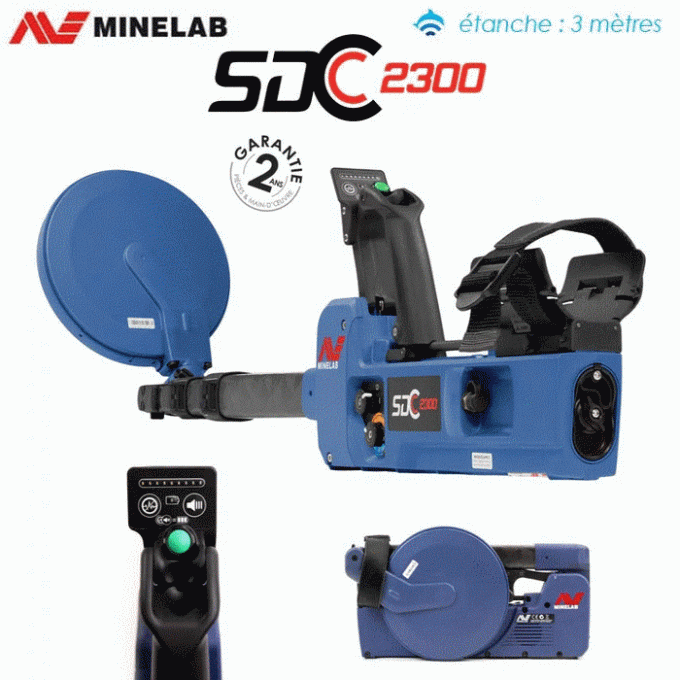Détecteur Minelab SDC 2300