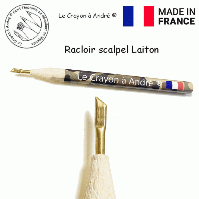 CRAYON SCALPEL LAITON / CRAYON À ANDRÉ ®