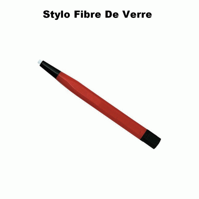 Stylo brosse fibre de verre