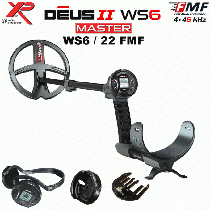 Déus II - 22 FMF - WS6 Master . Canne DEUS 2 Télescopic S