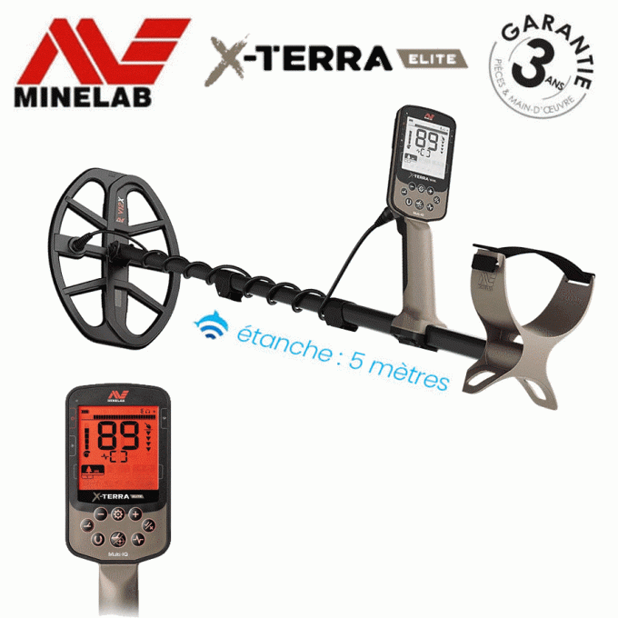 Détecteur Minelab X-Terra Elite